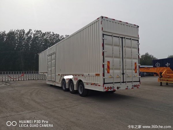 100立方厢式半挂车厢式半挂车图片