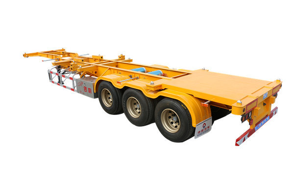 因为专业，所以信赖骨架式集装箱半挂车图片