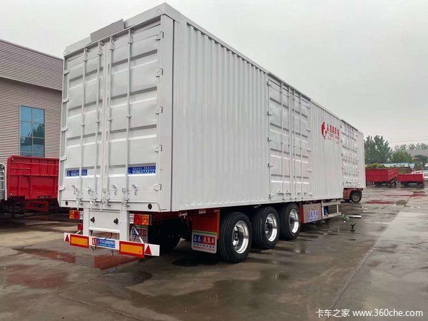 一体飞翼，双展翼，单展翼，长13.75米宽2.55米，不超4米。米，罐式半挂车图片