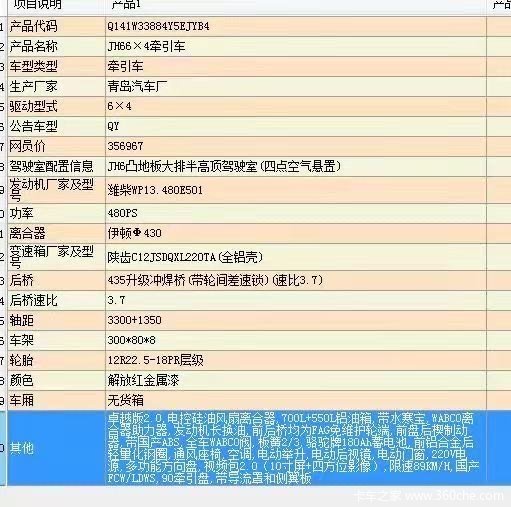 首付6万-8万一头一挂开回家仓栅式半挂车图片