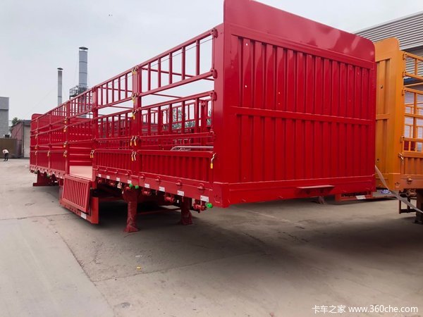 首付6万-8万一头一挂开回家仓栅式半挂车图片