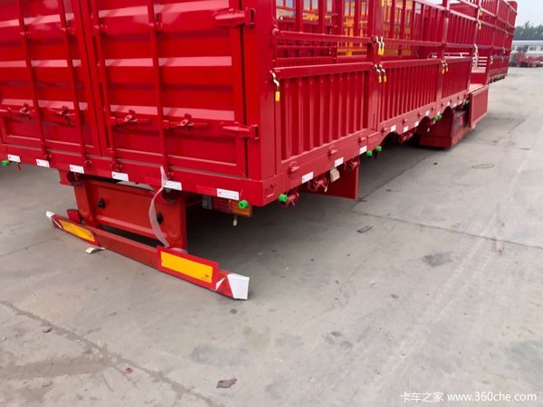 首付6万-8万一头一挂开回家仓栅式半挂车图片