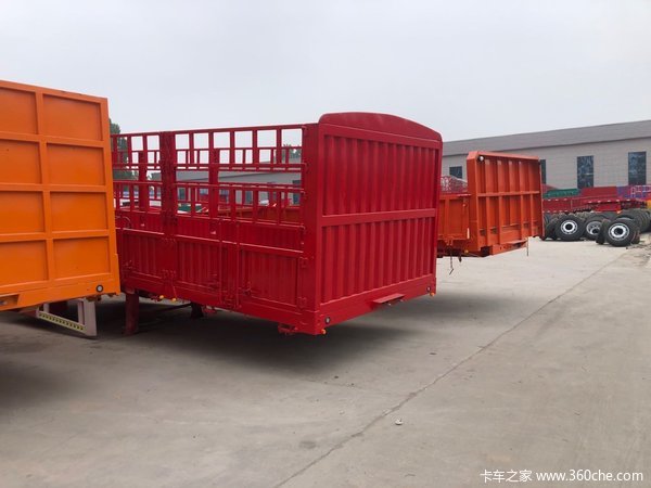 首付6万-8万一头一挂开回家仓栅式半挂车图片