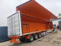 13米展翼车,五年不掉漆,更保值集装箱式半挂车图片