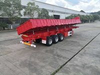 13米侧翻自卸半挂车自卸半挂车图片