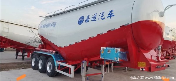 铝合金粉粒物料运输半挂车粉粒物料运输半挂车图片