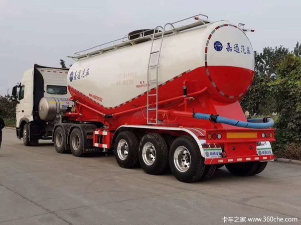 铝合金粉粒物料运输半挂车粉粒物料运输半挂车图片