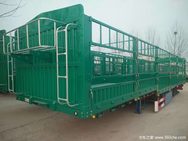 苍栏运输半挂车仓栅式半挂车图片