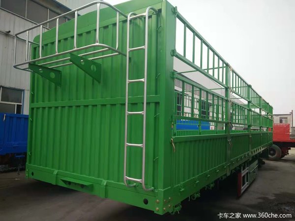 苍栏运输半挂车仓栅式半挂车图片