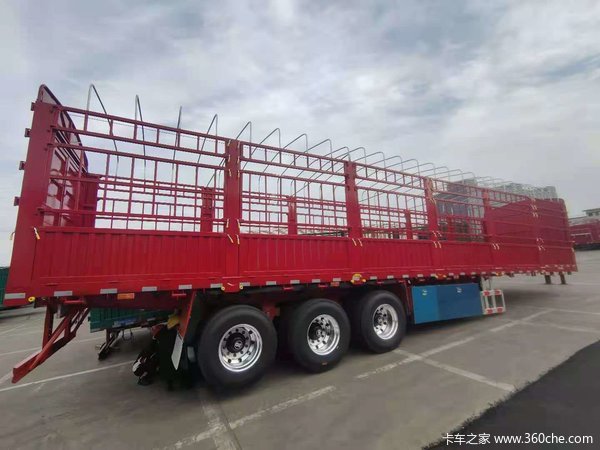 苍栏运输半挂车仓栅式半挂车图片