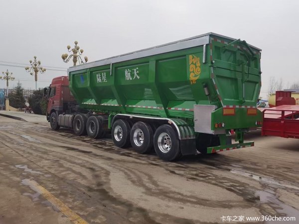 路政不查的履带式自卸半挂车自卸半挂车图片