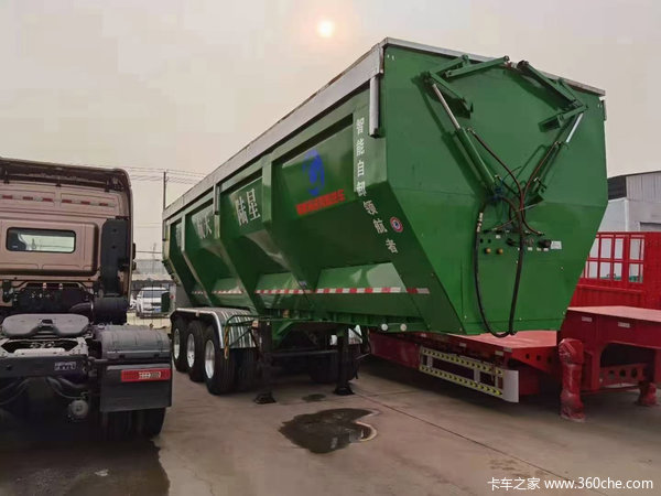 路政不查的履带式自卸半挂车自卸半挂车图片