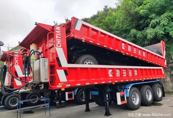 驰田金钢自卸半挂车全系现车促销中自卸半挂车图片