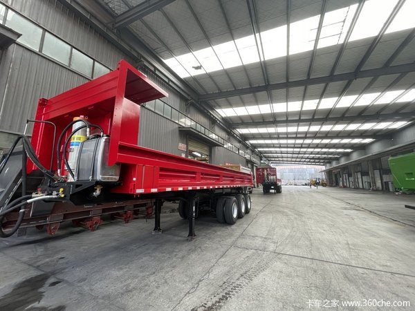 驰田金钢自卸半挂车全系现车促销中自卸半挂车图片