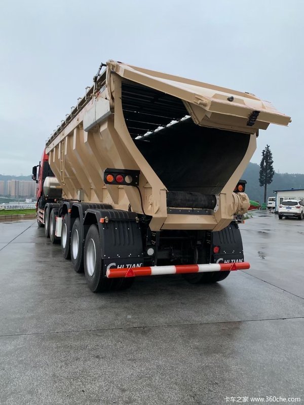 驰田金钢自卸半挂车全系现车促销中自卸半挂车图片