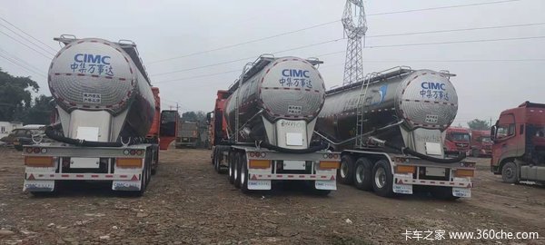 36-38方铝罐促销粉粒物料运输半挂车图片