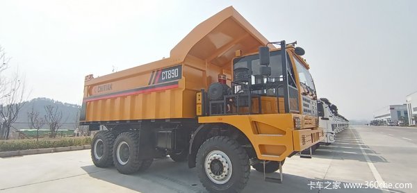 非公路宽体矿卡集装箱半挂车侧翻半挂车新品上市热销中集装箱式半挂车图片