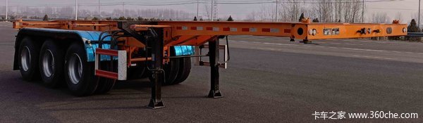 非公路宽体矿卡集装箱半挂车侧翻半挂车新品上市热销中集装箱式半挂车图片