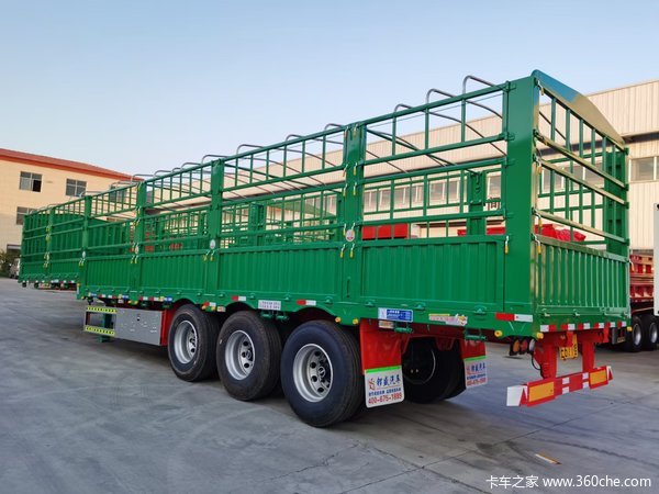 高价收挂车，后翻，侧翻，平板，有无手续均可集装箱式半挂车图片