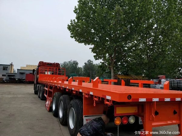 车辆运输半挂车轿运车图片